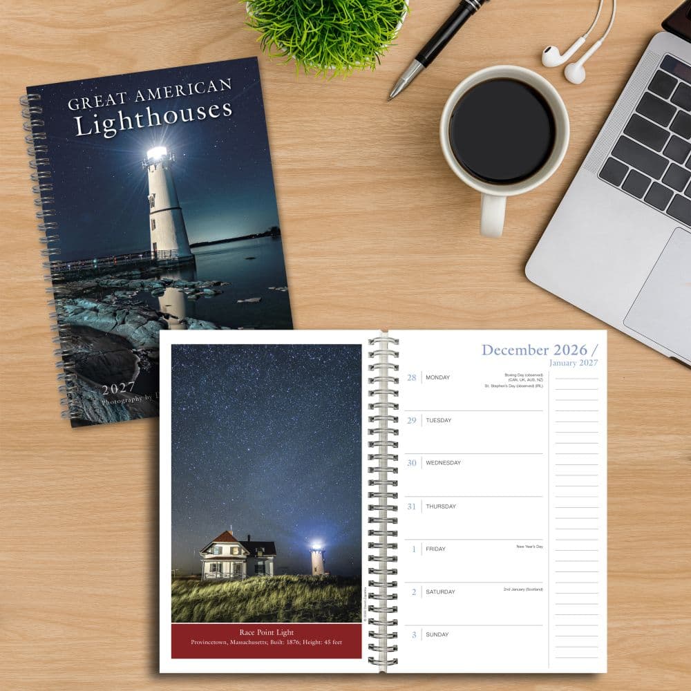Great American Lighthouses 2027 Weekly Planner Third Alternate Image