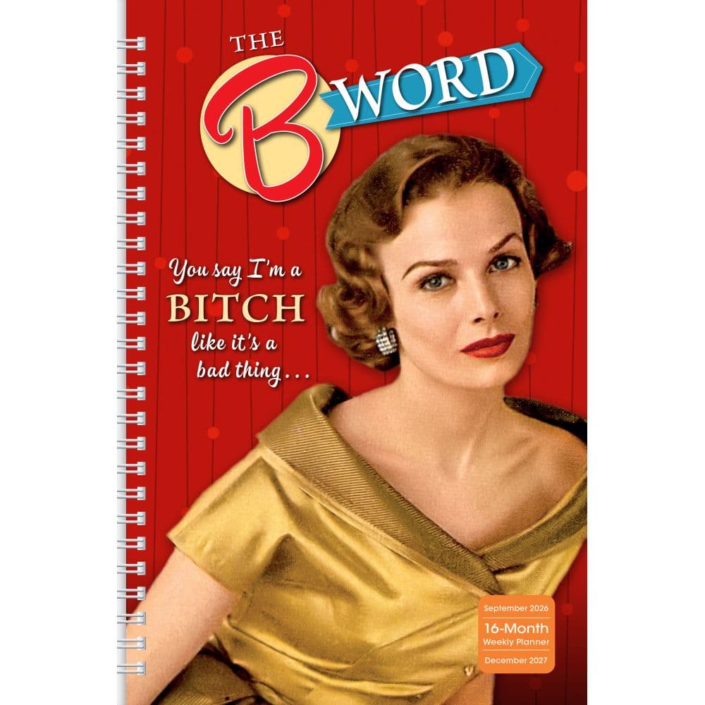 image B Word Classic 2027 Engagement Planner Main Product Image