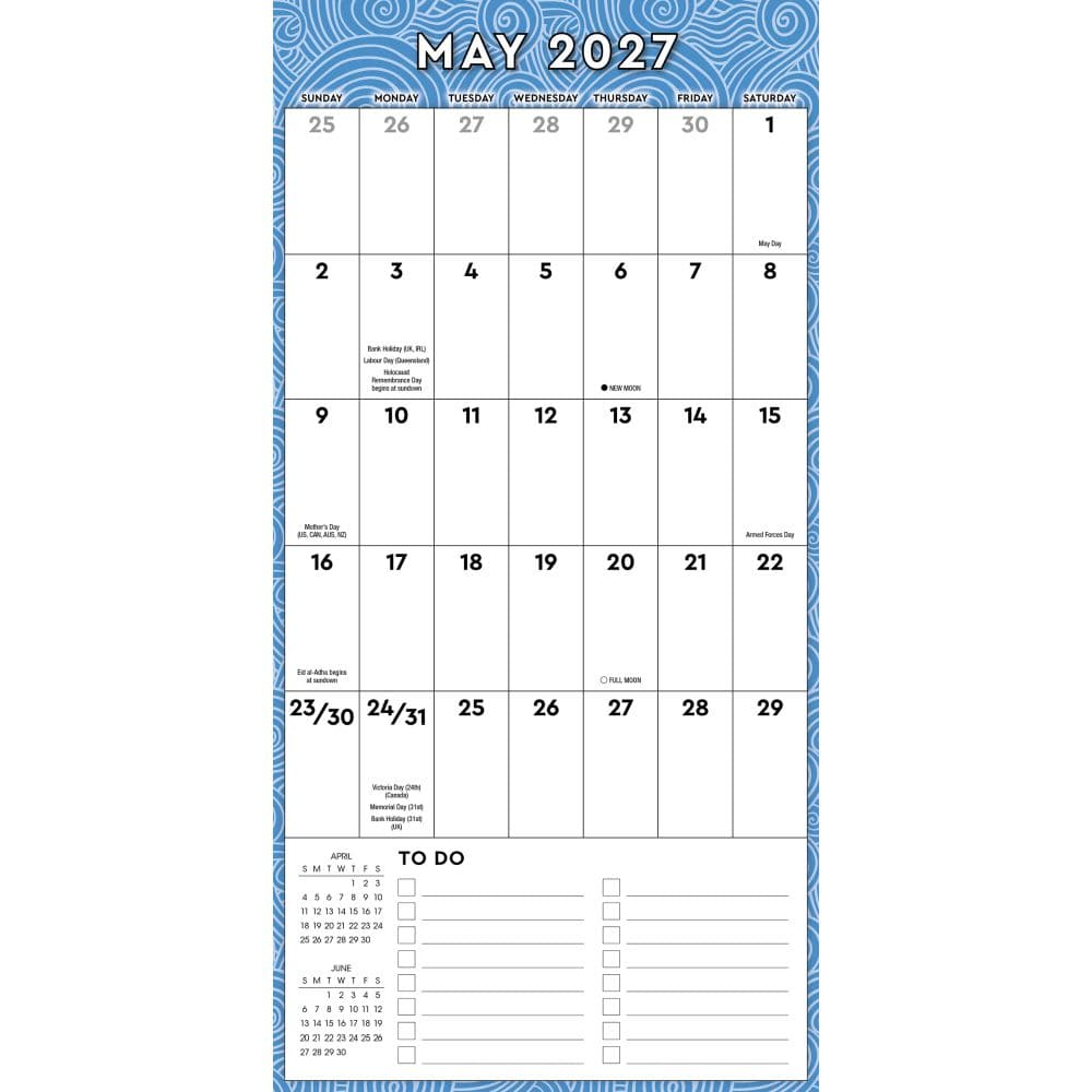 The Great Big Grid 2027 Wall Calendar Fourth Alternate Image
