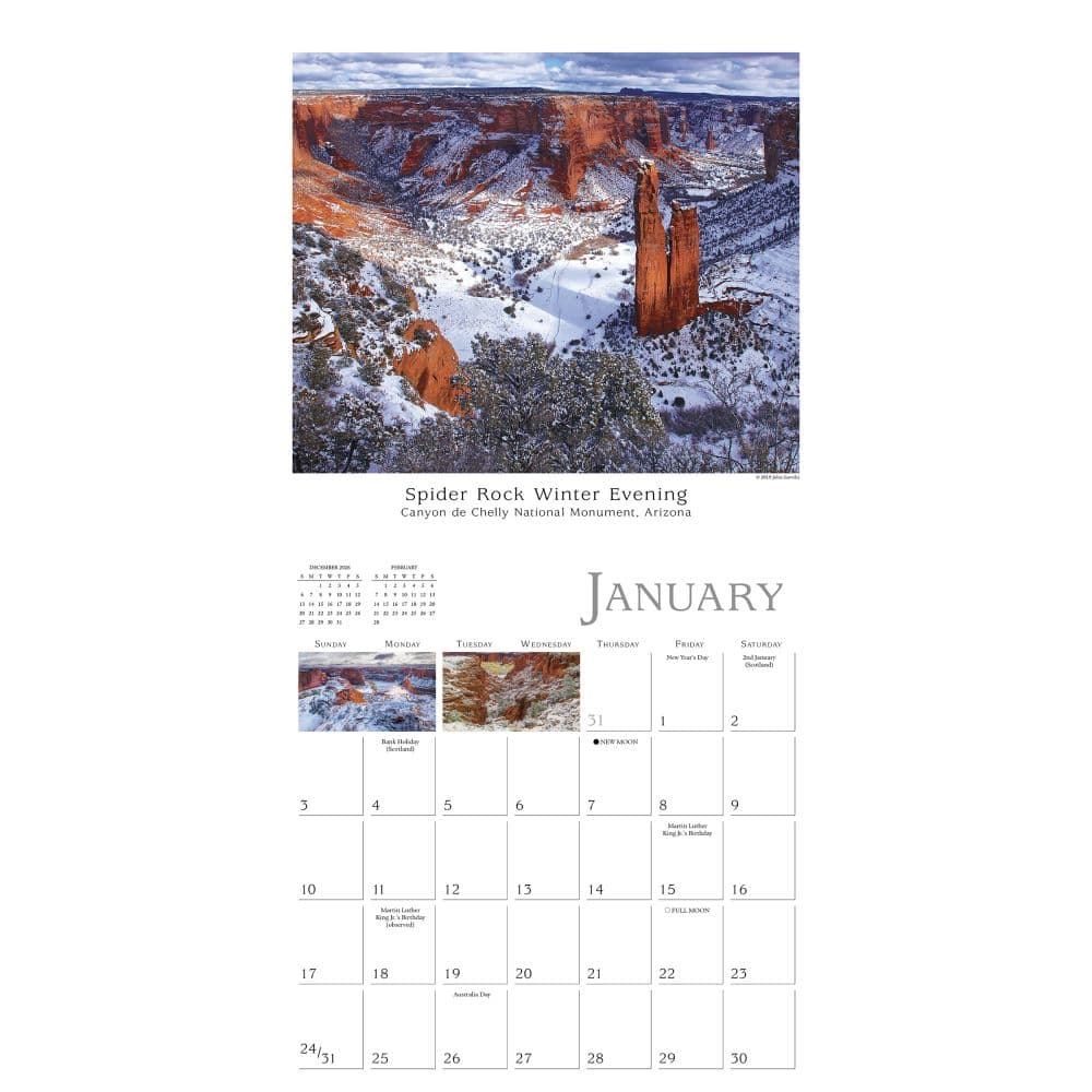 Spirit of Place 2027 Mini Wall Calendar by John Gavrilis Second Alternate Image
