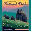 image Illustrated National Parks 2027 Mini Wall Calendar Main Product Image
