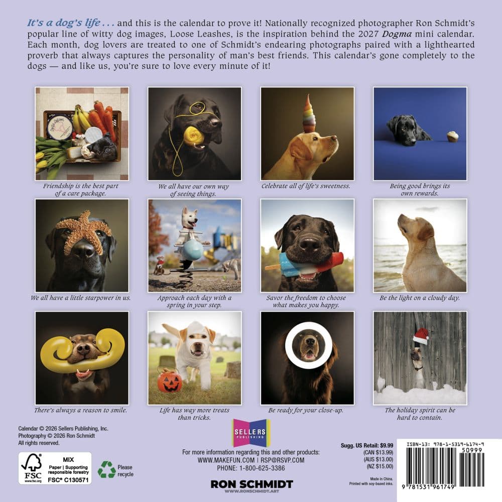 Dogma 2027 Mini Wall Calendar First Alternate Image