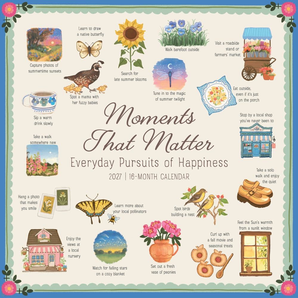 image Moments that Matter 2027 Wall Calendar Main Product Image