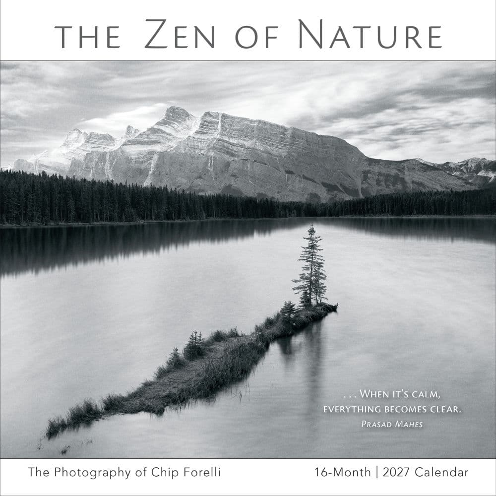 Zen of Nature 2027 Wall Calendar Main Product Image