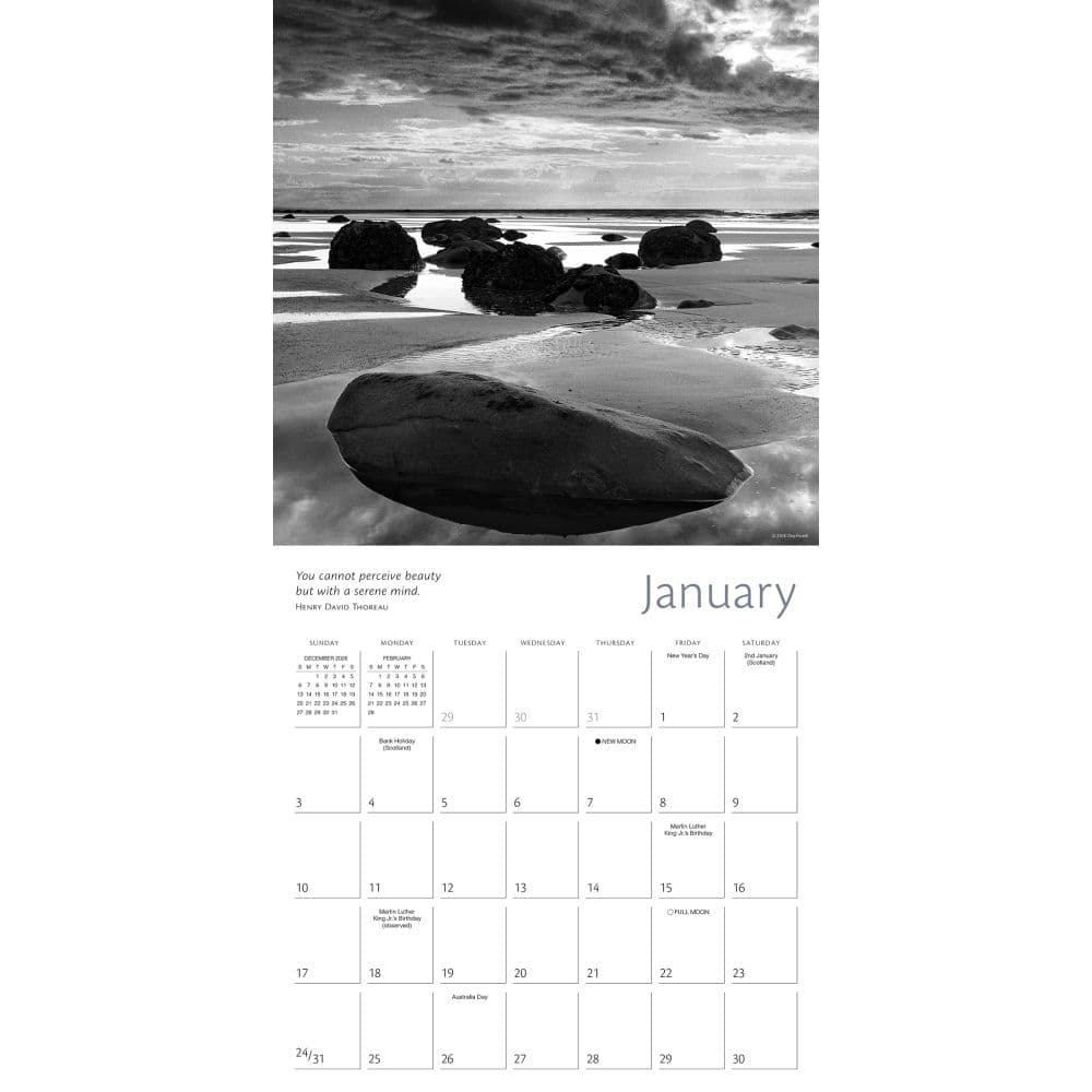 Zen of Nature 2027 Wall Calendar Second Alternate Image