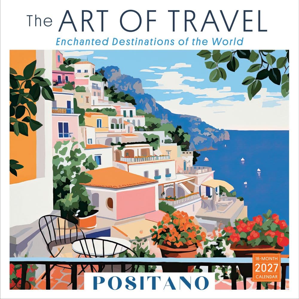 image Art of Travel 2027 Wall Calendar Main Product Image