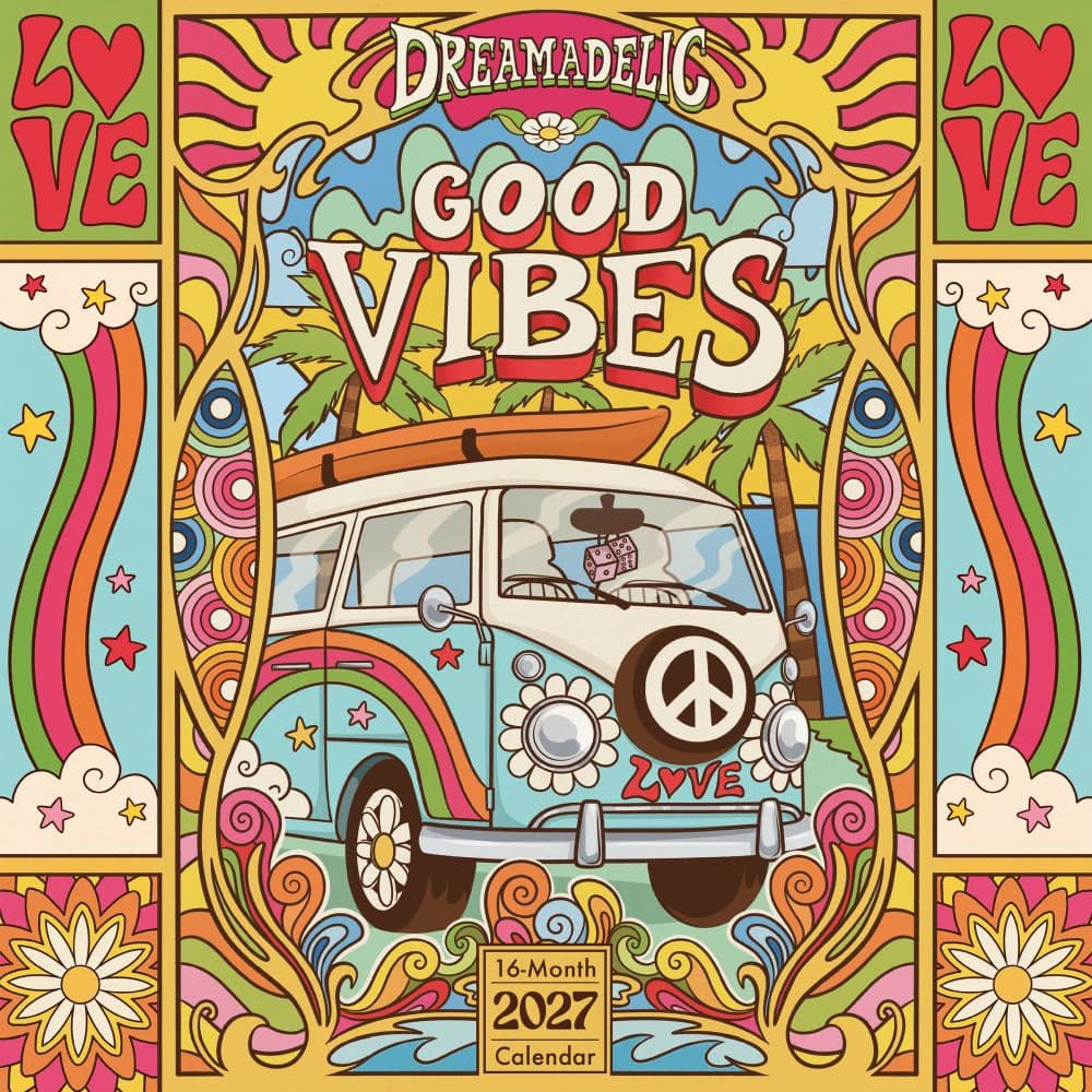 Dreamadelic 2027 Wall Calendar Main Product Image