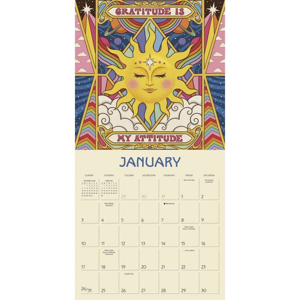 Dreamadelic 2027 Wall Calendar Second Alternate Image