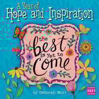 image Hope and Inspiration 2027 Wall Calendar by Deborah Mori Main Product Image