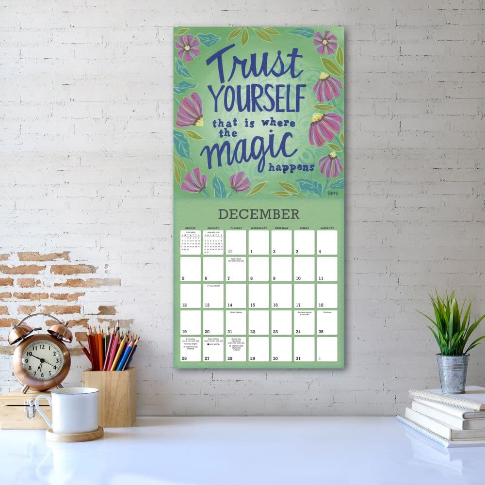 Hope and Inspiration 2027 Wall Calendar by Deborah Mori Third Alternate Image