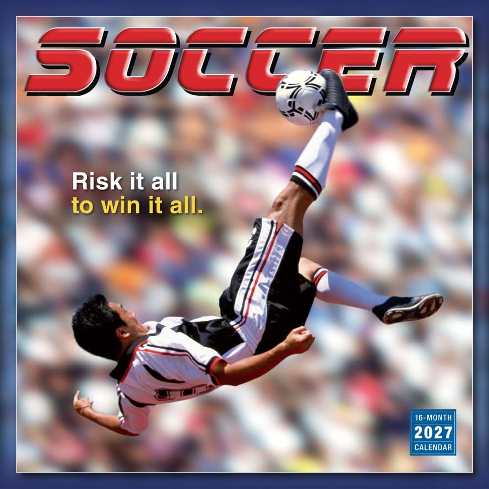 Soccer 2027 Wall Calendar Main Product Image