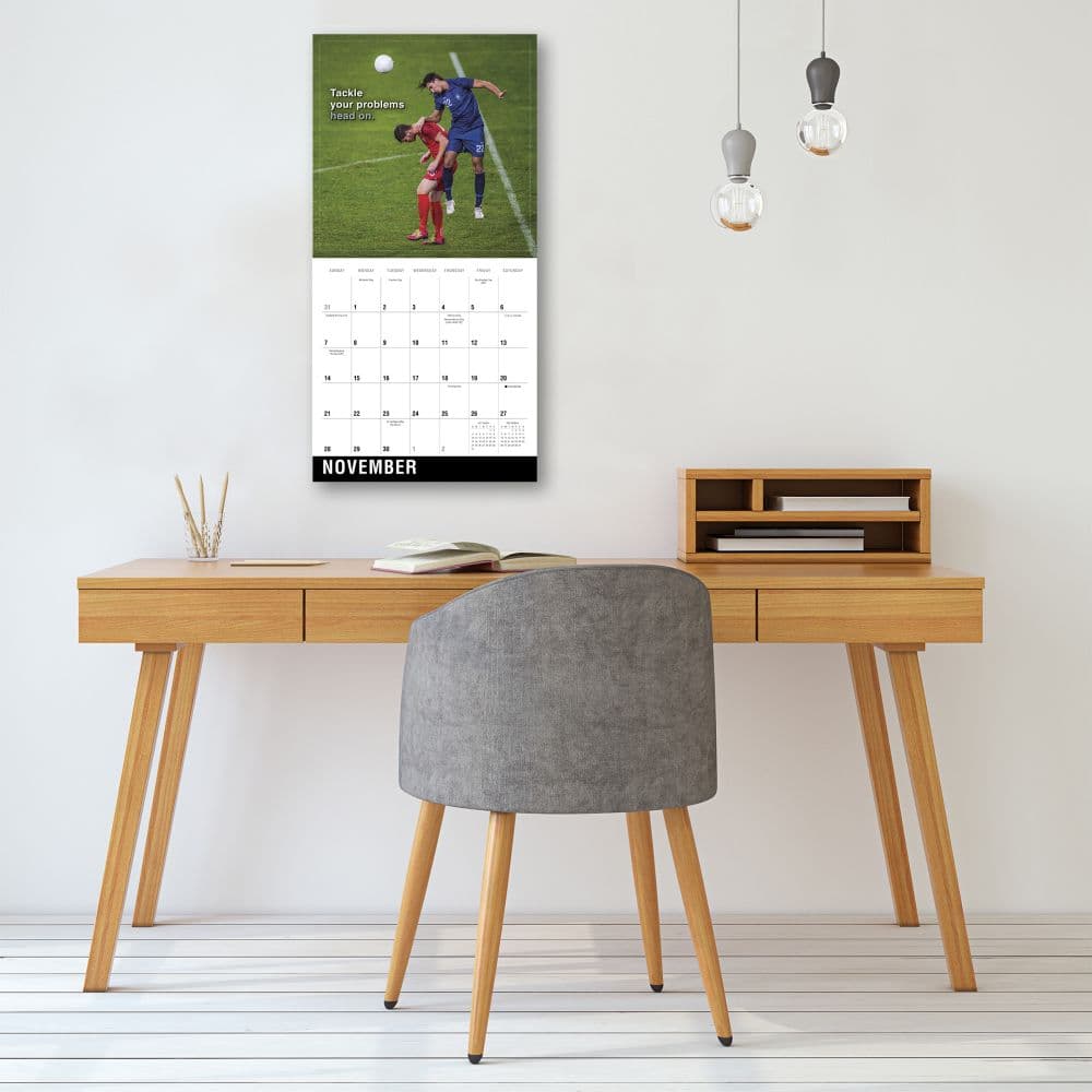 Soccer 2027 Wall Calendar Third Alternate Image