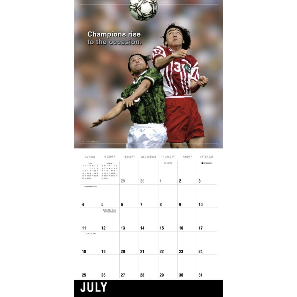 Soccer 2027 Wall Calendar Fourth Alternate Image