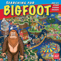 image Searching For Bigfoot 2027 Wall Calendar Main Product Image