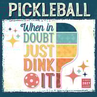 image Pickleball 2027 Wall Calendar Main Product Image