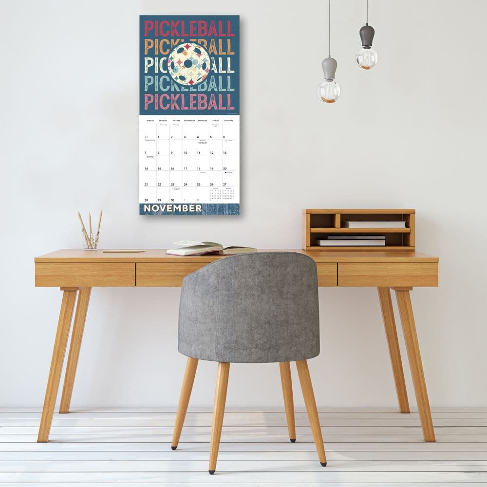 Pickleball 2027 Wall Calendar Third Alternate Image