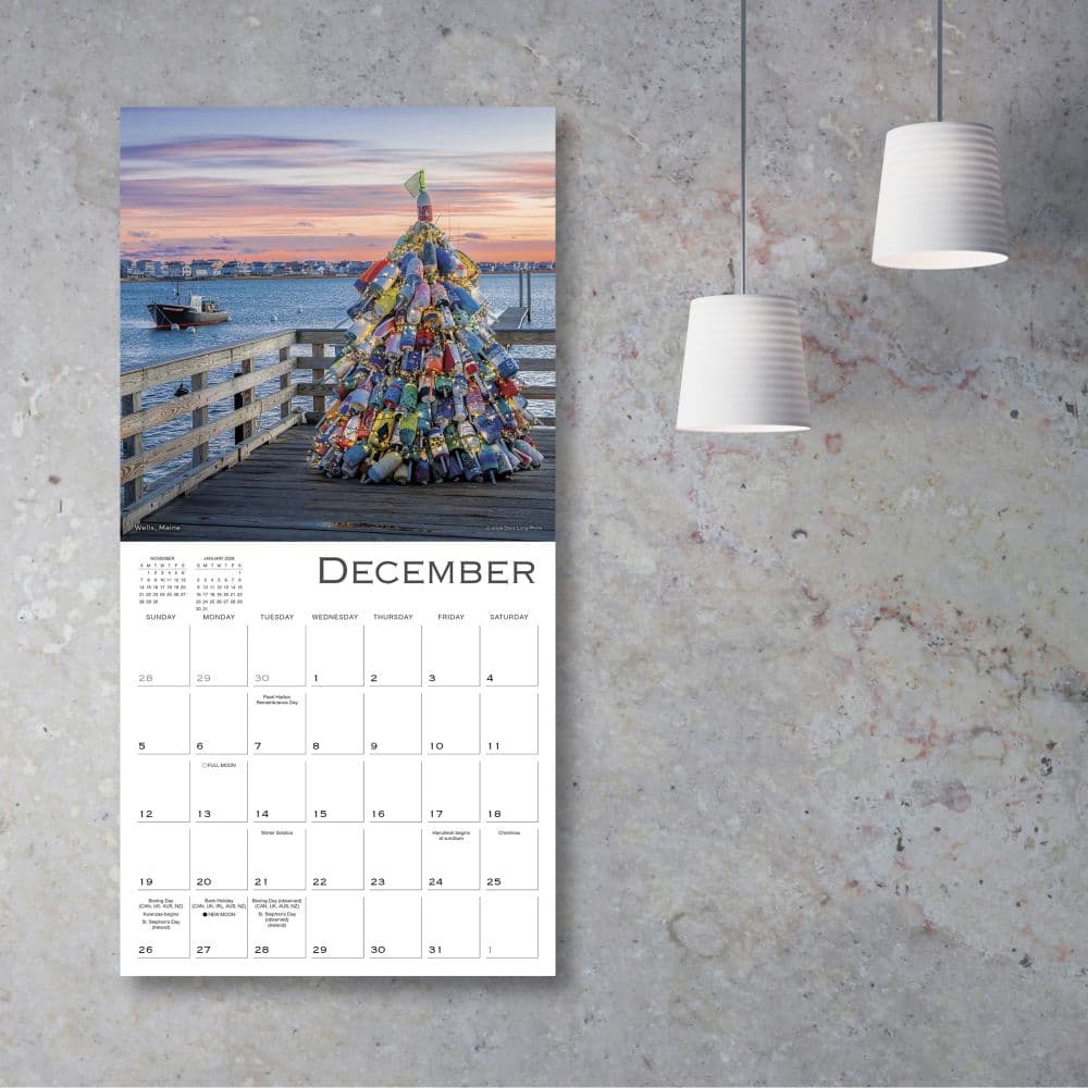 Light of New England 2027 Wall Calendar Third Alternate Image