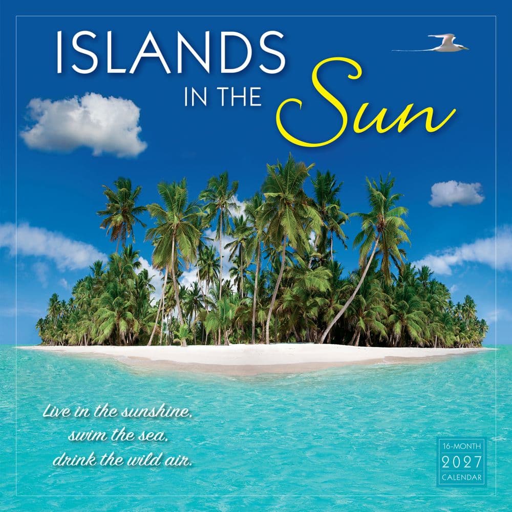 image Islands in the Sun 2027 Wall Calendar Main Product Image