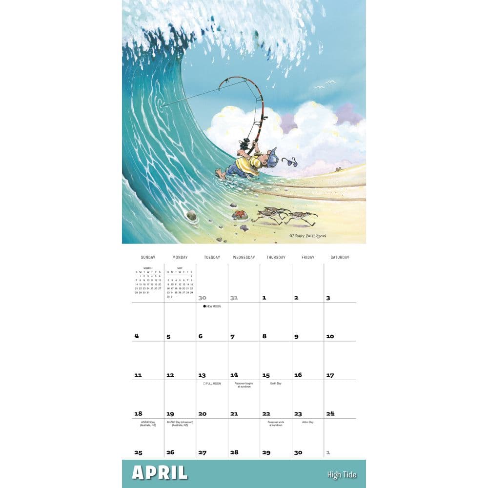Gone Fishing 2027 Wall Calendar by Gary Patterson Second Alternate Image