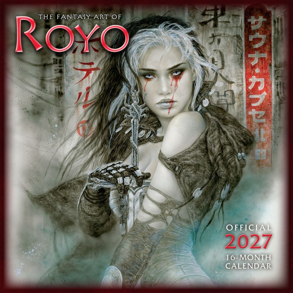 image The Fantasy Art of Royo 2027 Wall Calendar by Luis Royo Main Product Image