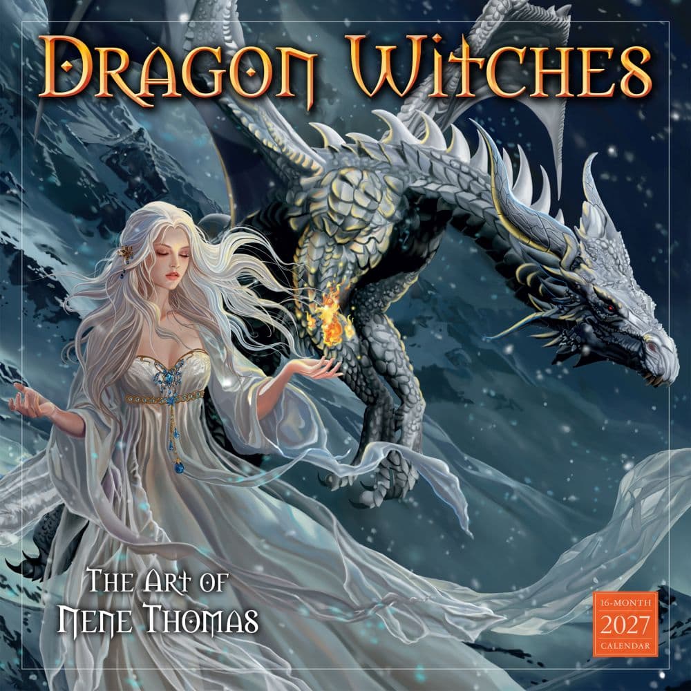 Dragon Witches 2027 Wall Calendar by Nene Thomas Main Product Image