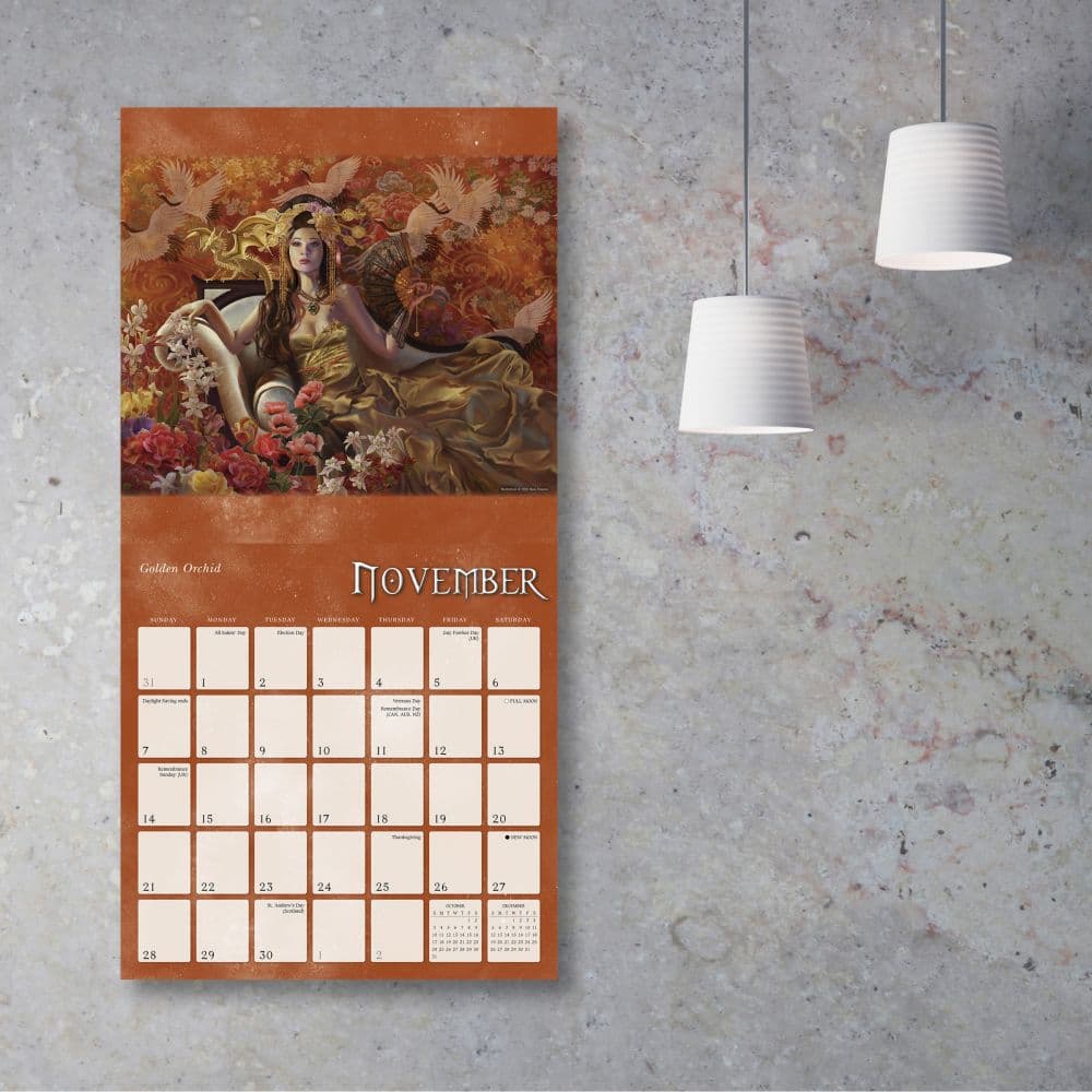 Dragon Witches 2027 Wall Calendar by Nene Thomas Third Alternate Image