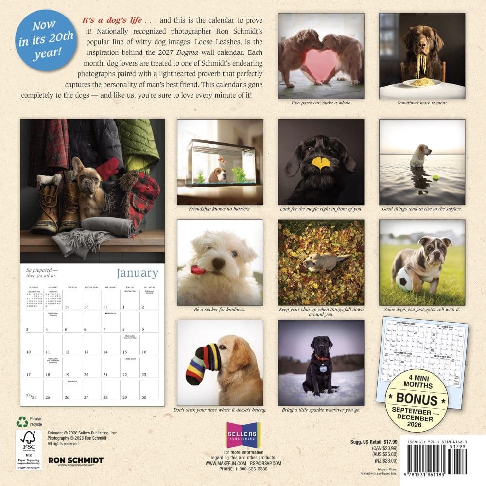 Dogma 2027 Wall Calendar First Alternate Image