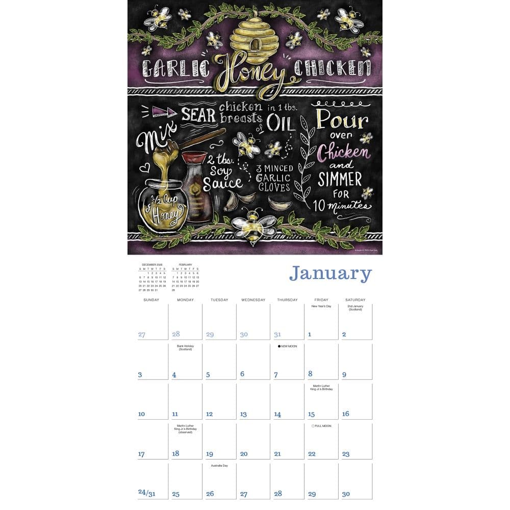 Cooking With Love 2027 Wall Calendar Second Alternate Image