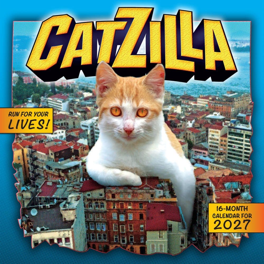 Catzilla 2027 Wall Calendar Main Product Image