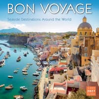 image Bon Voyage Seaside Around World 2027 Wall Calendar Main Product Image