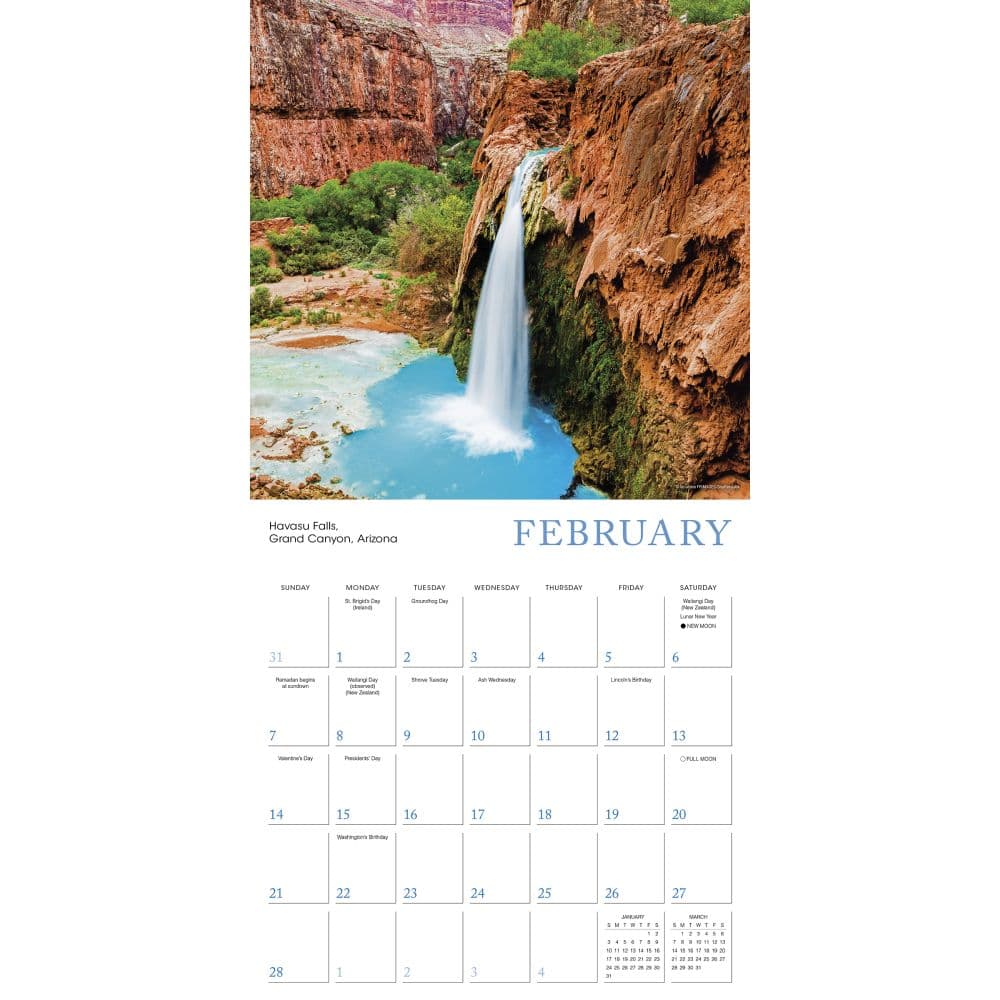 American Landscape 2027 Wall Calendar Second Alternate Image