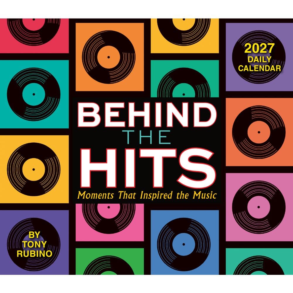 image Behind the Hits 2027 Desk Calendar Main Product Image