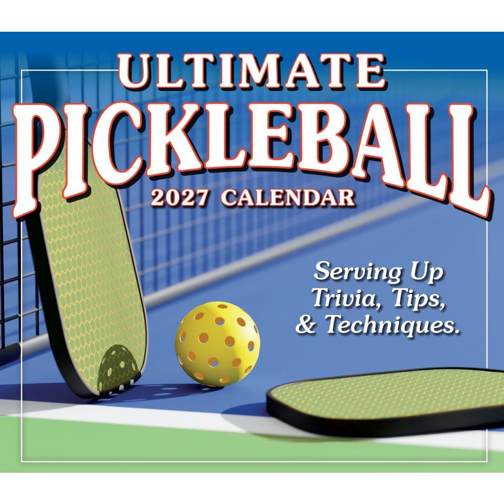 Ultimate Pickleball 2027 Desk Calendar Fifth Alternate Image