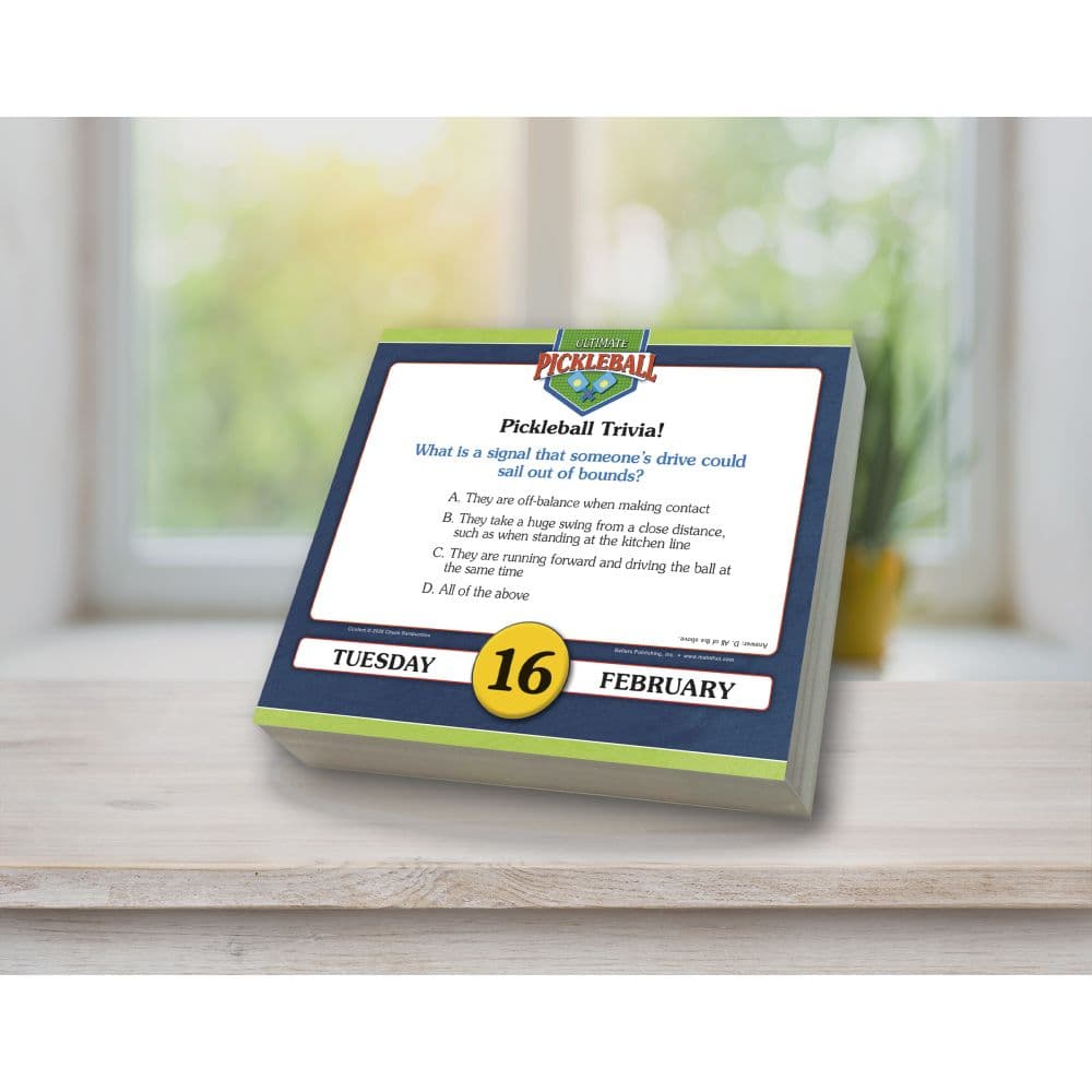 Ultimate Pickleball 2027 Desk Calendar Third Alternate Image