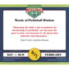image Ultimate Pickleball 2027 Desk Calendar Fourth Alternate Image