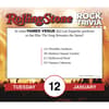 image Rolling Stone Rock Trivia 2027 Desk Calendar Second Alternate Image