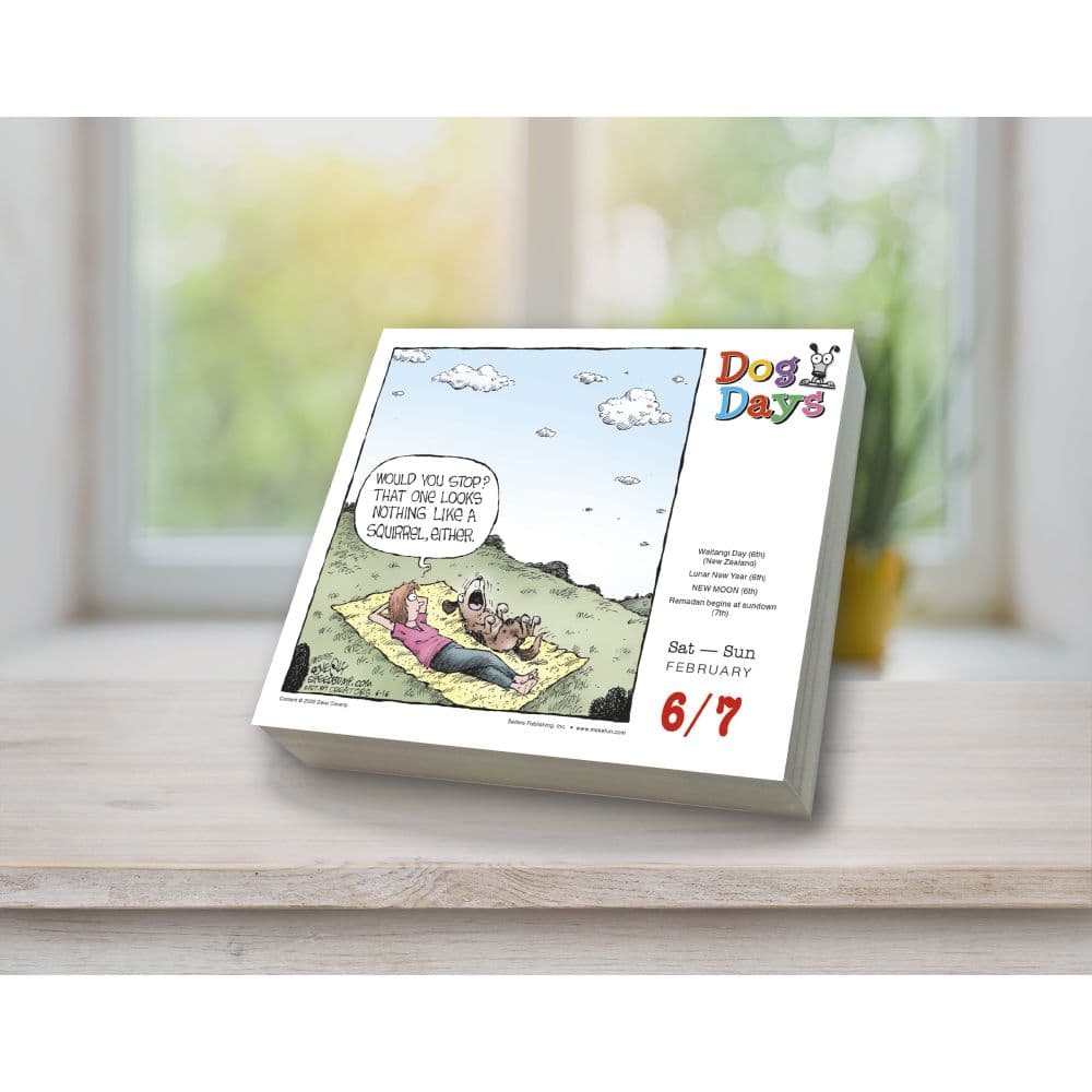 Dog Days 2027 Desk Calendar by Dave Coverly Third Alternate Image