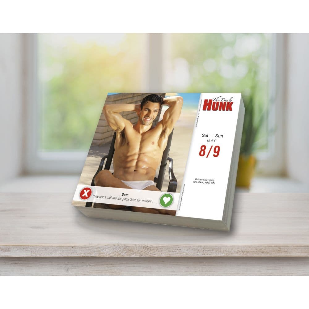 Daily Hunk Get Things Done 2027 Desk Calendar Third Alternate Image
