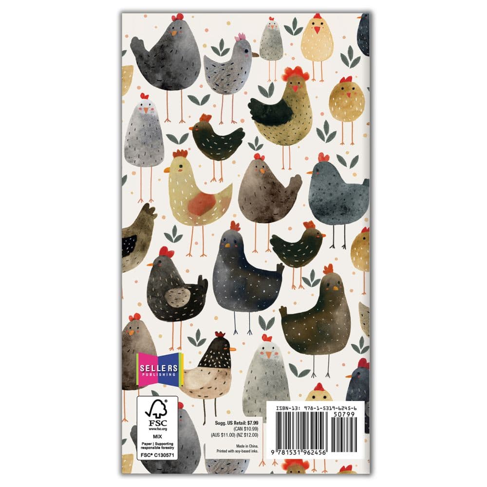 Happy Hens 2027 2-Year Pocket Planner First Alternate Image