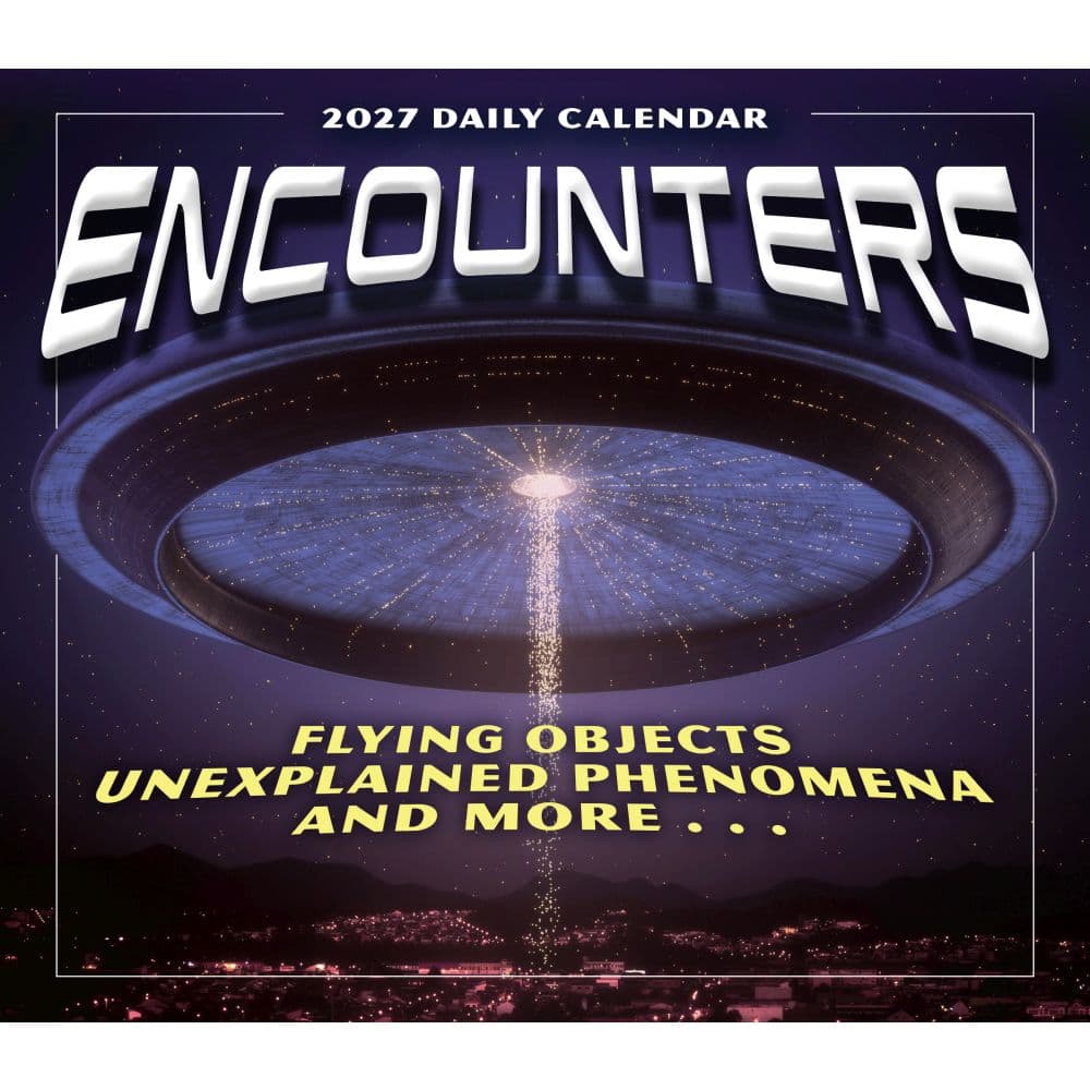 Encounters 2027 Desk Calendar Fifth Alternate Image