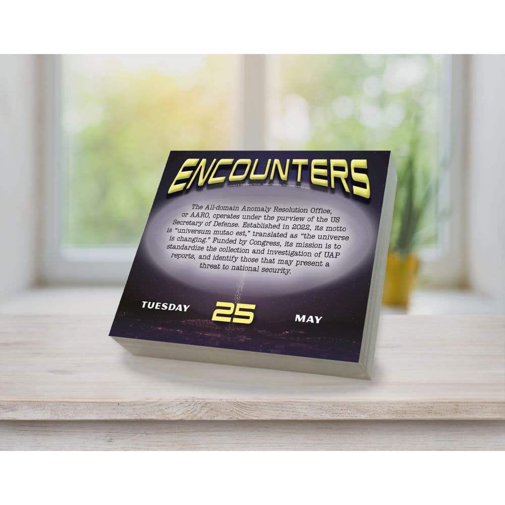 Encounters 2027 Desk Calendar Third Alternate Image