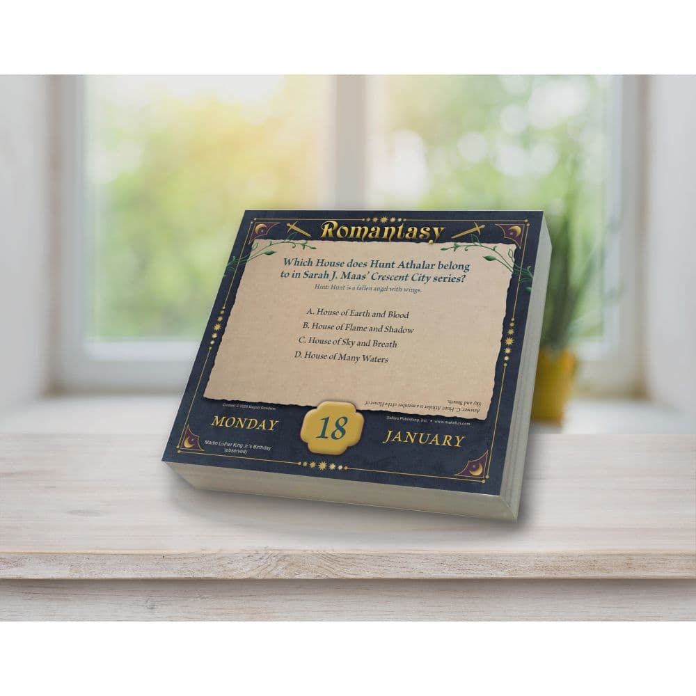Romantasy 2027 Desk Calendar Third Alternate Image