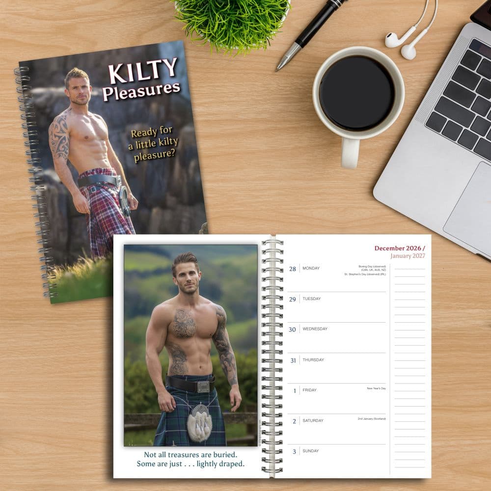 Kilty Pleasures 2027 Weekly Planner Third Alternate Image