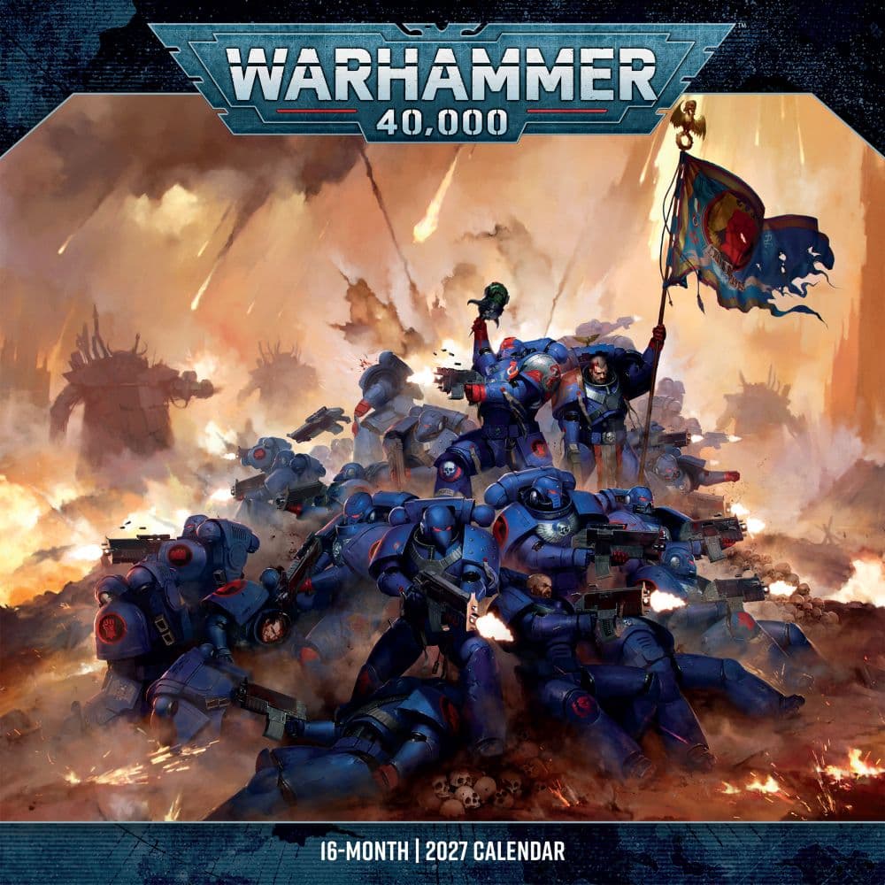 Warhammer 40k 2027 Wall Calendar Main Product Image