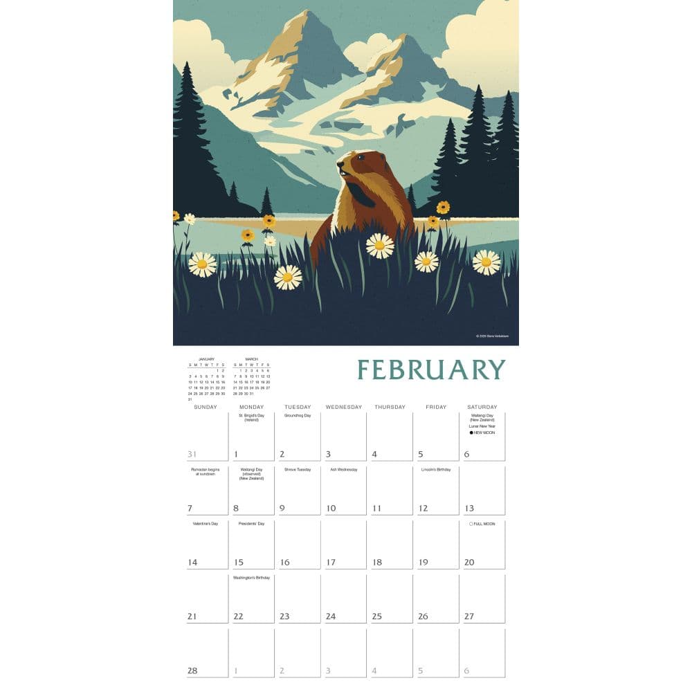 Mountain Life 2027 Wall Calendar Second Alternate Image