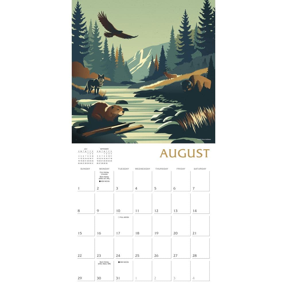 Mountain Life 2027 Wall Calendar Fourth Alternate Image