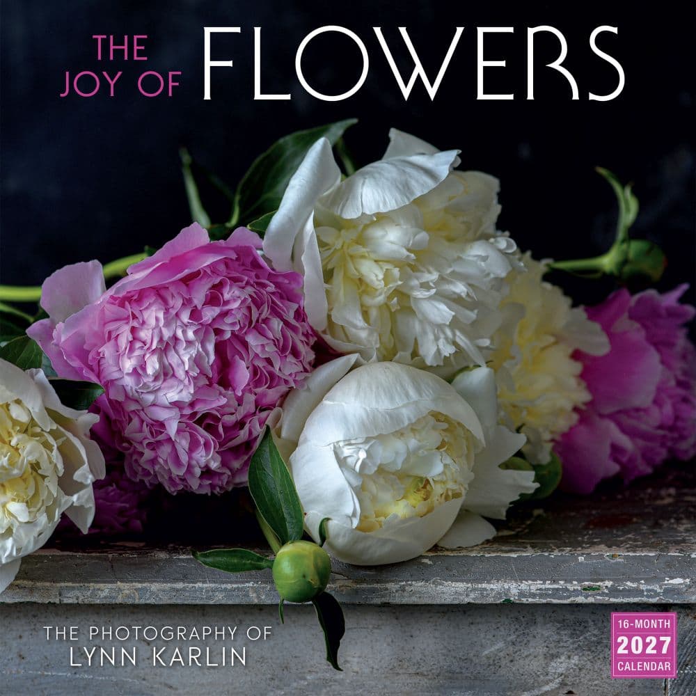 Joy of Flowers 2027 Wall Calendar Main Product Image