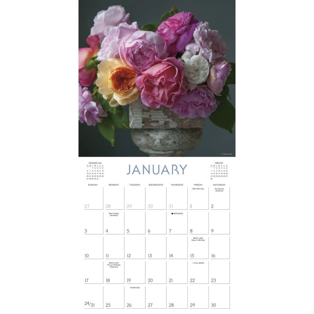 Joy of Flowers 2027 Wall Calendar Second Alternate Image