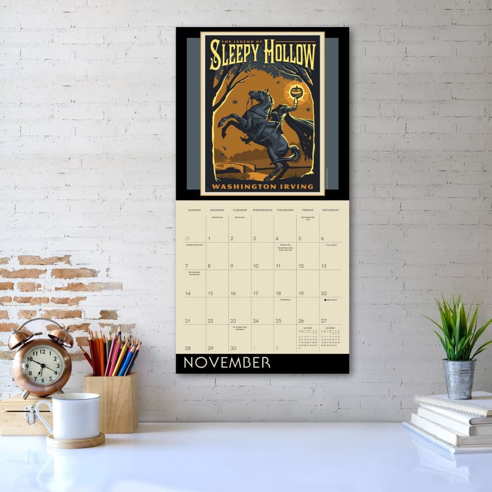 Mysteries and Monsters 2027 Wall Calendar Third Alternate Image