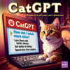image CatGPT 2027 Wall Calendar Main Product Image